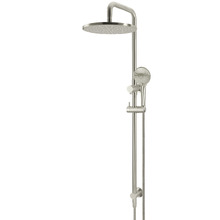 Round 3 Function Twin Shower With Square Gooseneck